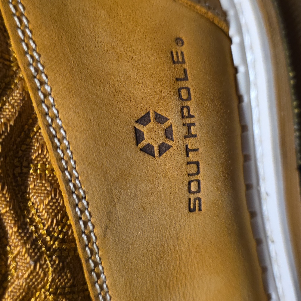 South Pole Tan Suede Boys Or Womens Boots Boys Size 5 / Womens Size 6.5 - Picture 2 of 14